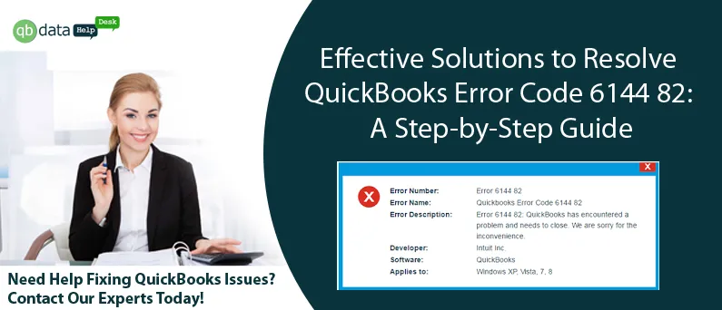 QuickBooks error code 6144 82